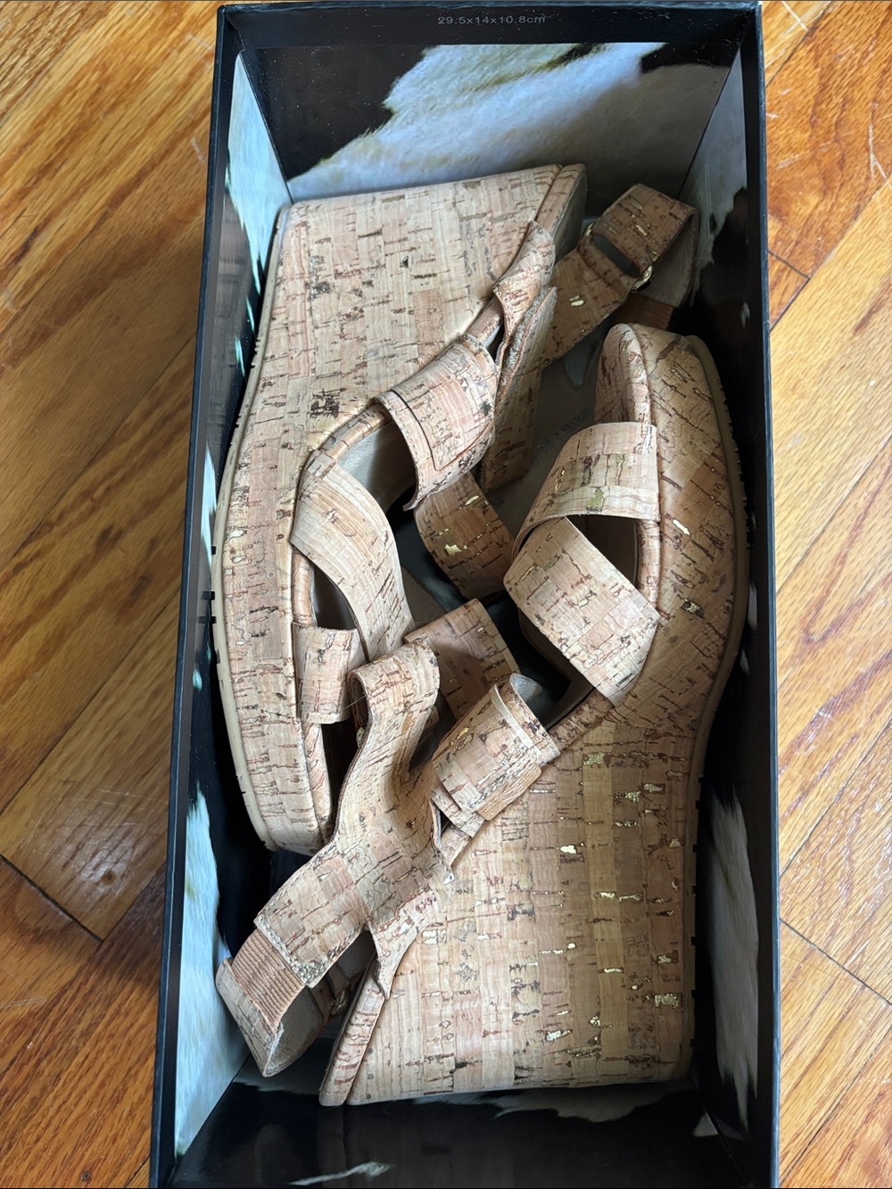 Donald J Pliner Size 7.5 Gretel Cork Wedges